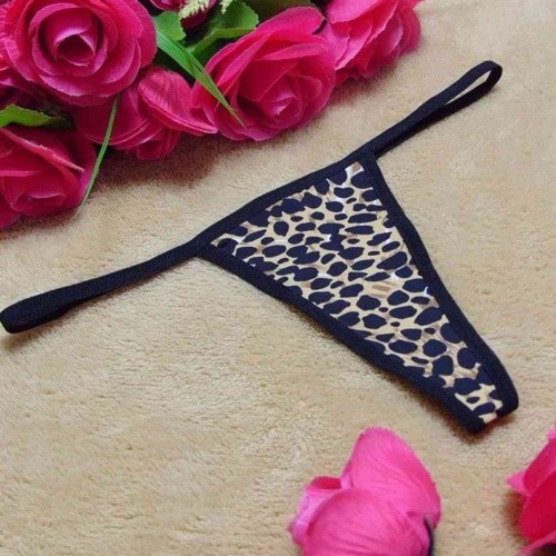 Merry See leopar Desenli Tanga
