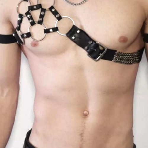 Omuzdan Tek Akılı Erkek Harness - APFTM101
