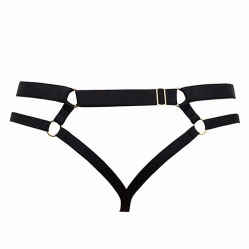 Özel Bölgesi Açık Seksi Harness String - APFT354