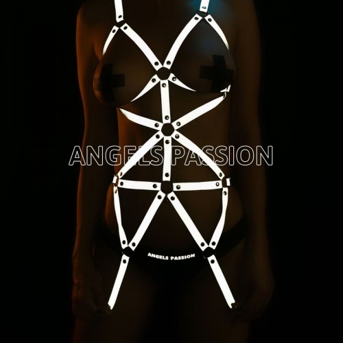 Reels Videoları İçin Ürünler Reflektörlü Body Harness - APFT470