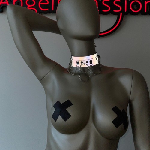 Reflektörlü Choker Tasma - APFT407