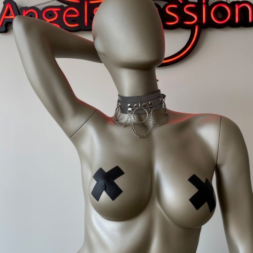 Reflektörlü Choker Tasma - APFT407