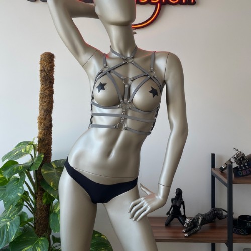 Reflektörlü Göğüs Üzeri Harness Karanlıkta Parlayan Harness - APFT430