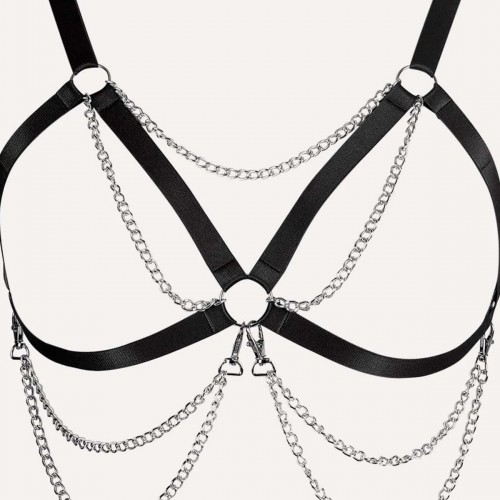 Seksi Lastik Göğüs Harness - APFT799