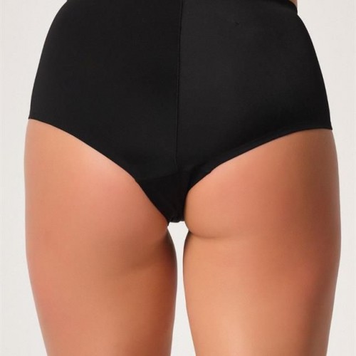 Siyah 2804 Yapıştırma Lazer Brezilya Slip