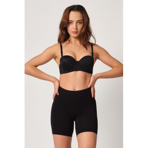 Siyah Emay 3003 Soft Paçalı Boxer