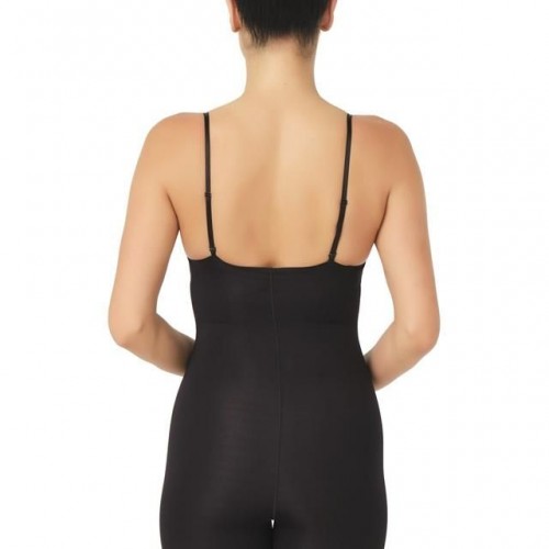 Siyah Emay 2758 Lazer Kesim Göğsü Açık Boxer  Korse