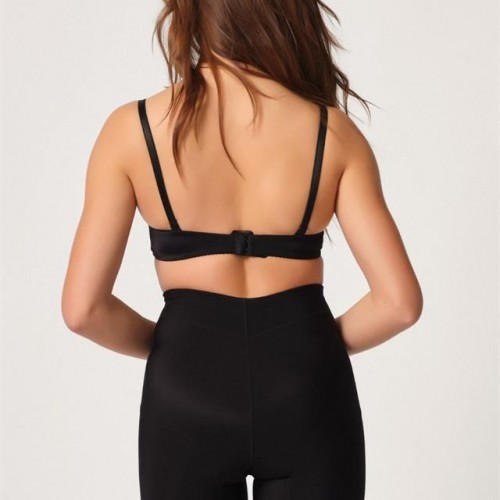 Siyah Emay 2816 Yüksek Bel Boxer Lazer Korse