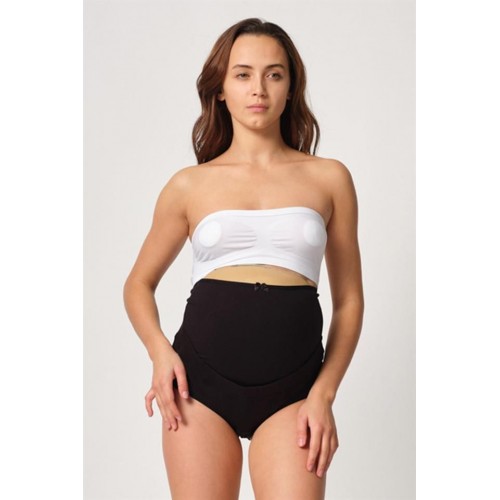 Siyah Emay 2825 Cotton Hamile Karın Destekleyici Slip Korse