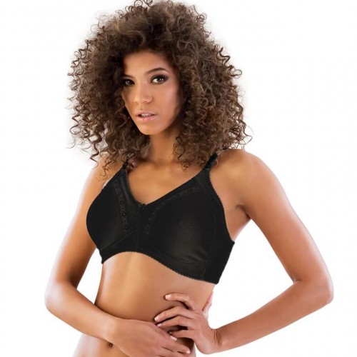 Siyah Emay 112 B Cotton Toparlayıcı Sütyen