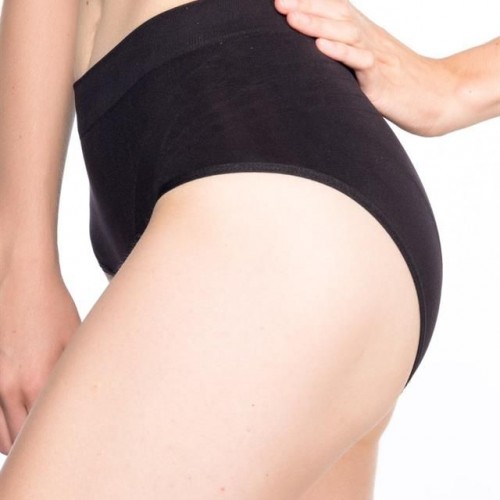 Siyah Emay 7025 İnce Düşük Bel Slip Korse