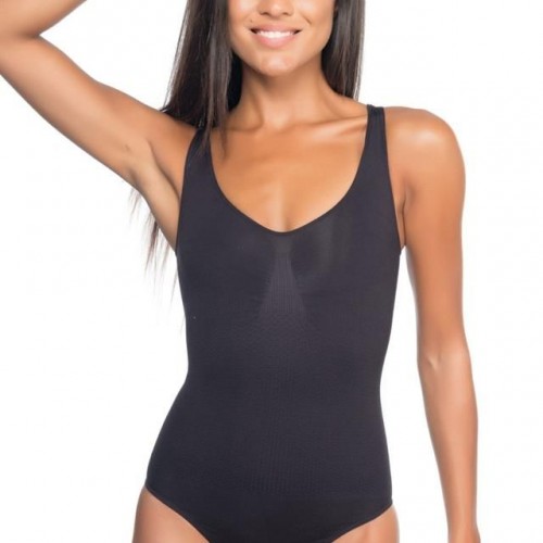 Siyah Emay 2018 Kalın Askılı Body Korse