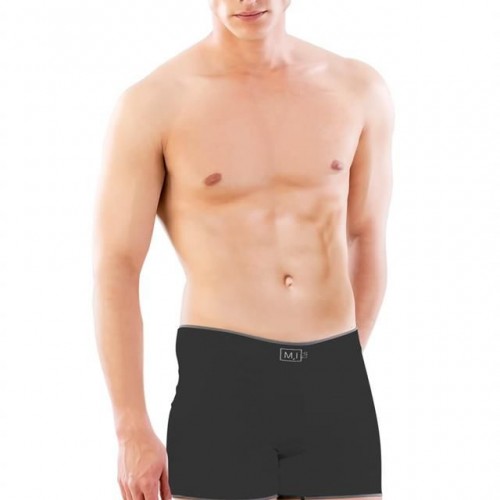 SİYAH MI 2108 Seamless Erkek Boxer