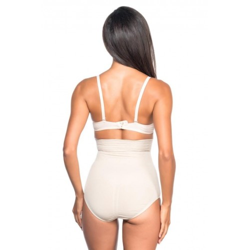 Ten Emay 2079 Yüksek Bel Desenli Double Slip Korse