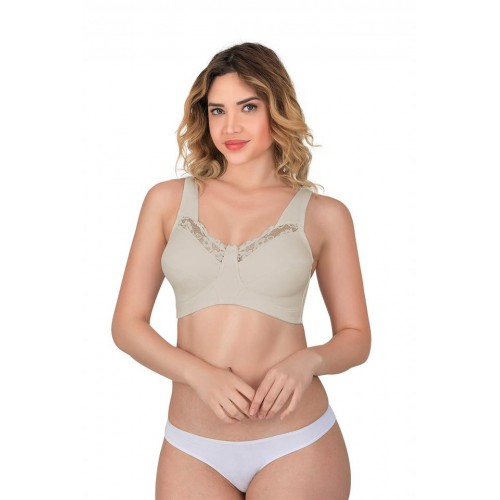 Ten MI 181b Dantelli Toparlayıcı Cotton Sütyen